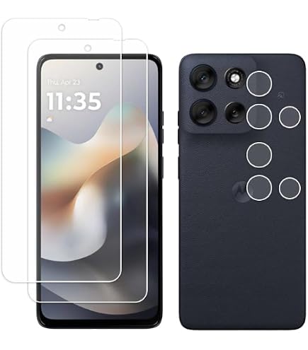 Motorola moto g66y 5G 本体 ケース、ガラスフィルム付き Amazon | 【1枚ガラスフィルム+1個ケース】対応motorola moto g66j